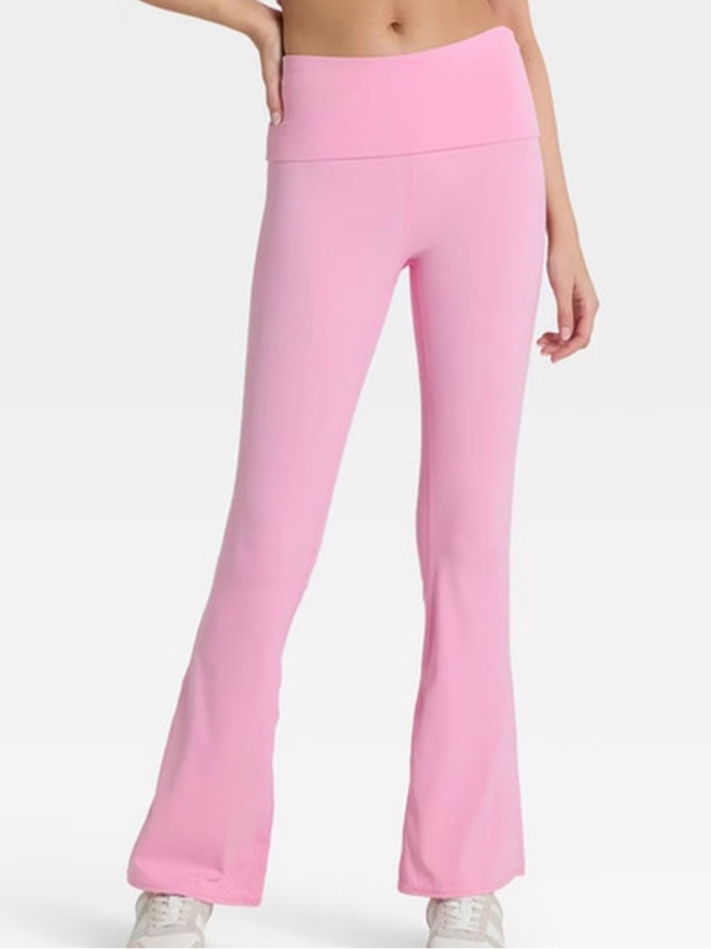 JoyLab Pink Boot-Cut Flare Leggings